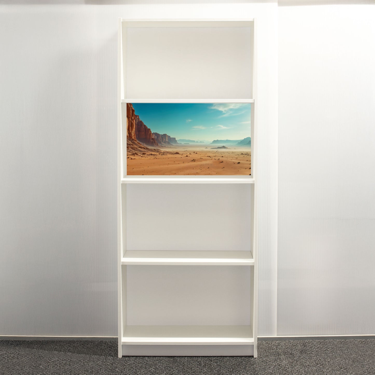Dune Sea Desert Billyback - 1/2 Height - for Ikea® Billy Bookcases