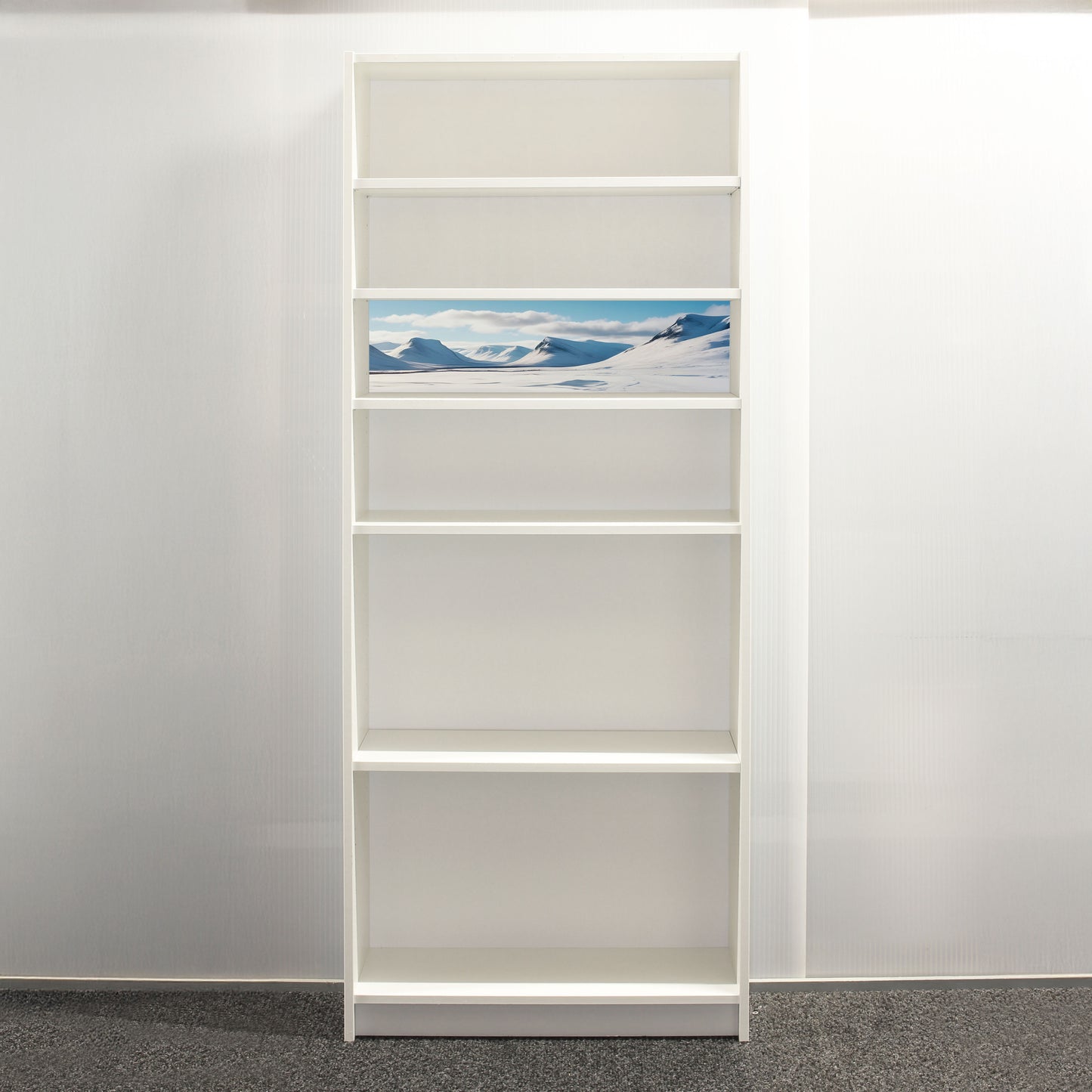 Frigid Frontier Billyback - 1/4 Height - for Ikea® Billy Bookcases