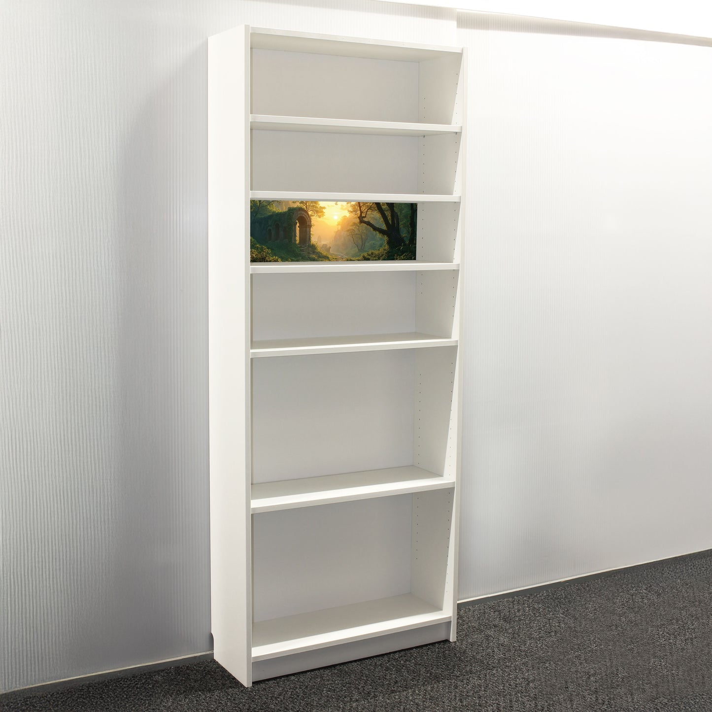 Forgotten Way Billyback - 1/4 Height - for Ikea® Billy Bookcases
