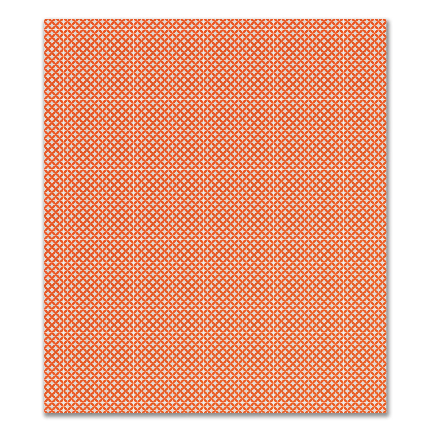 Funserts Kallax Inserts - Orange Crush Patterned Floor / Wizard Blue Floor - Bases