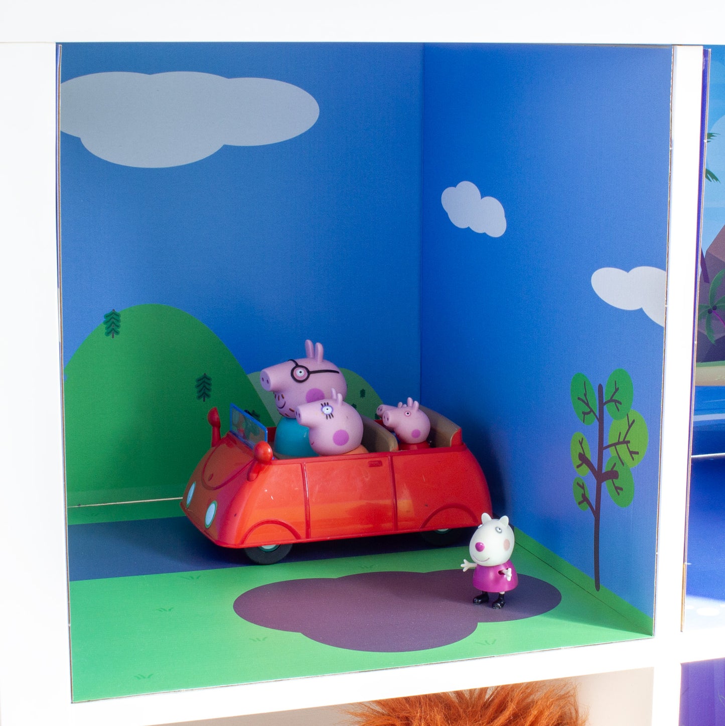 Funserts Kallax Inserts - Road Trip with Muddy Puddle & Island River Adventure Bundle for Ikea® Kallax