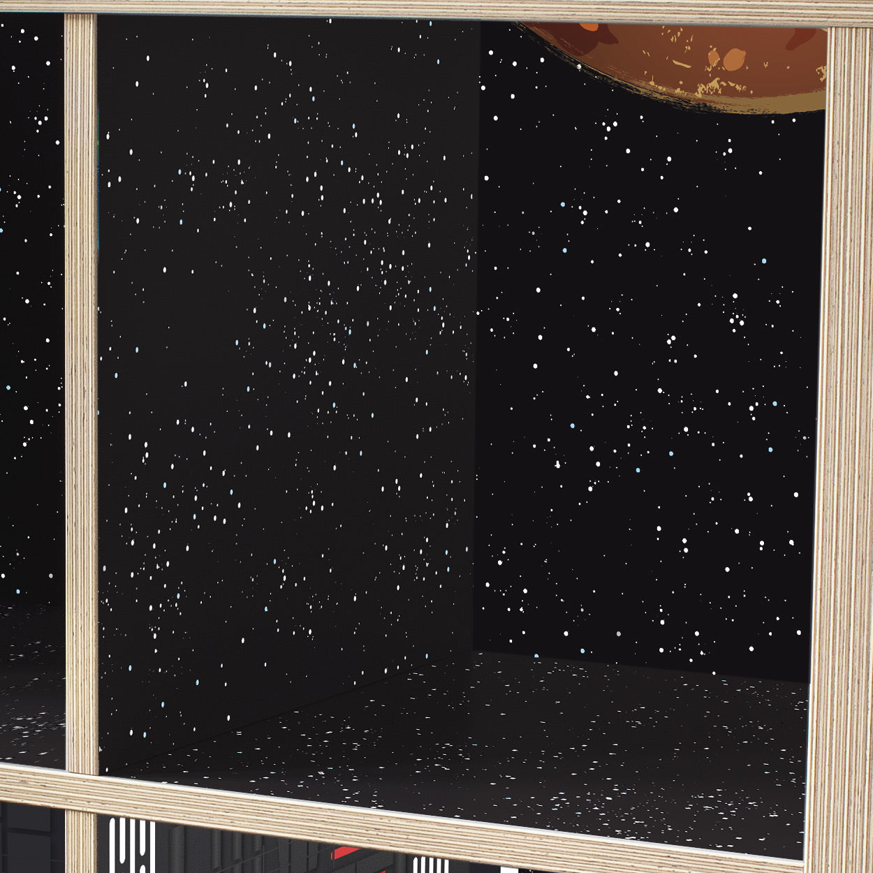 Funserts Kallax Inserts - Outer Space & Space Station Bundle