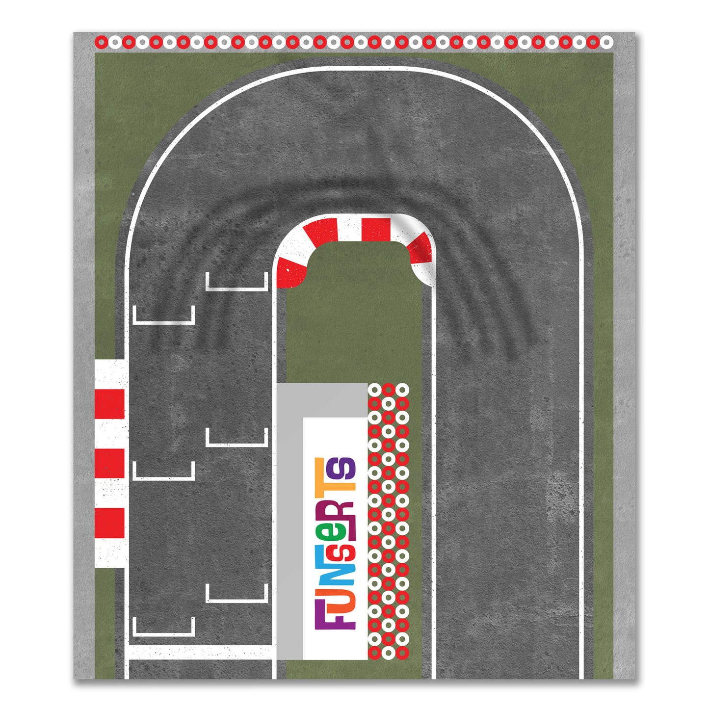 Funserts Kallax Inserts - Turbo Speed Circuit & Tune Up Showroom Bases - for Ikea® Kallax