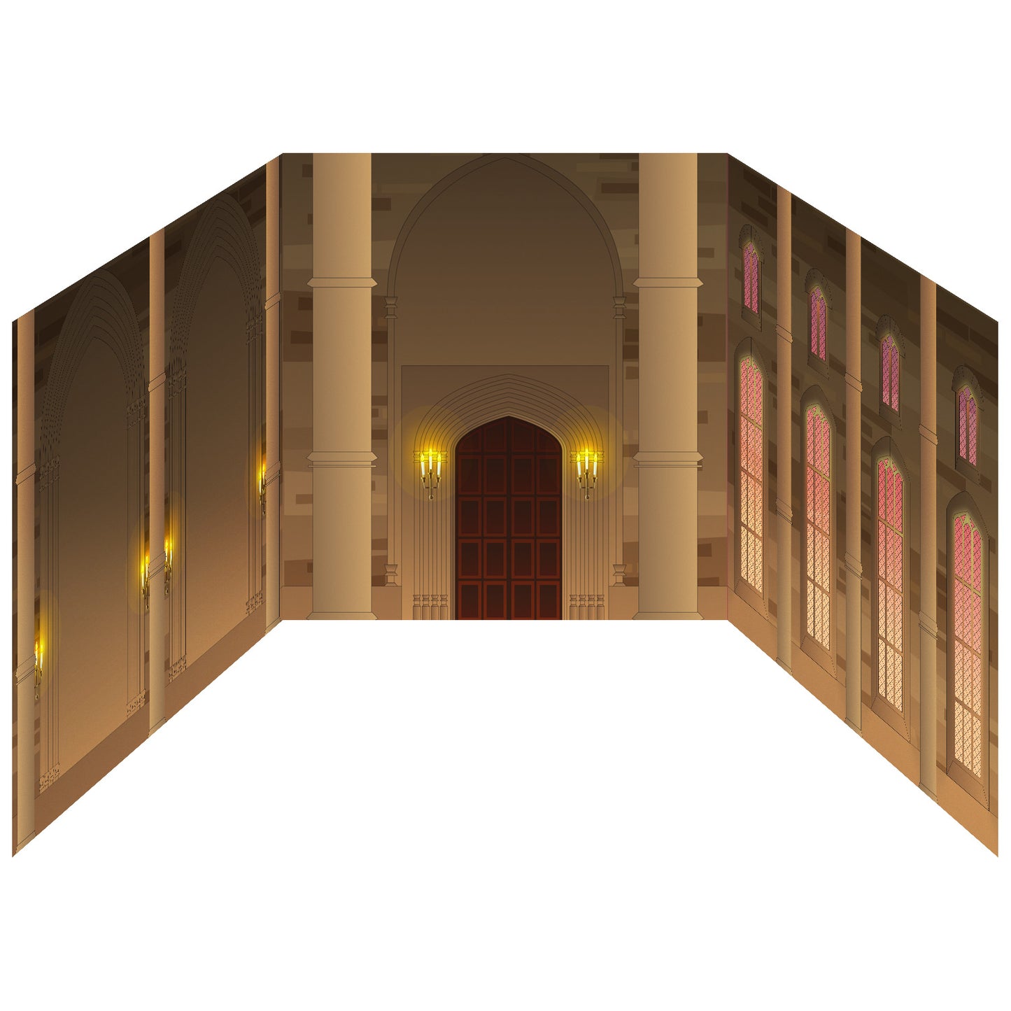 Funserts Kallax Inserts - Potions & Spells Classroom & Enchanted Hall Sides - for Ikea® Kallax