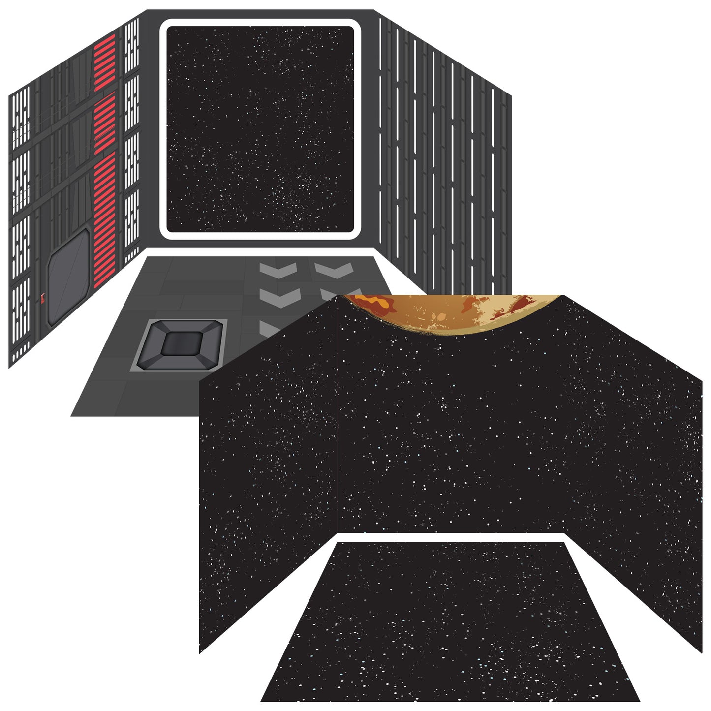 Funserts Kallax Inserts - Outer Space & Space Station Bundle