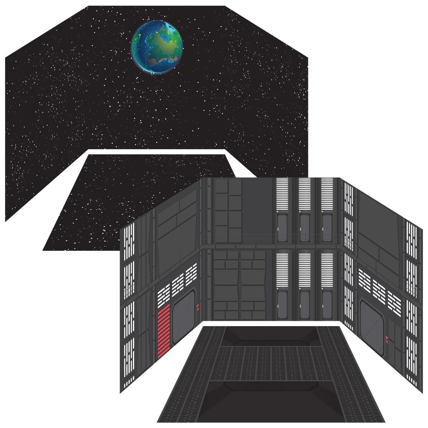 Funserts Kallax Inserts - Outer Space & Space Station Bundle