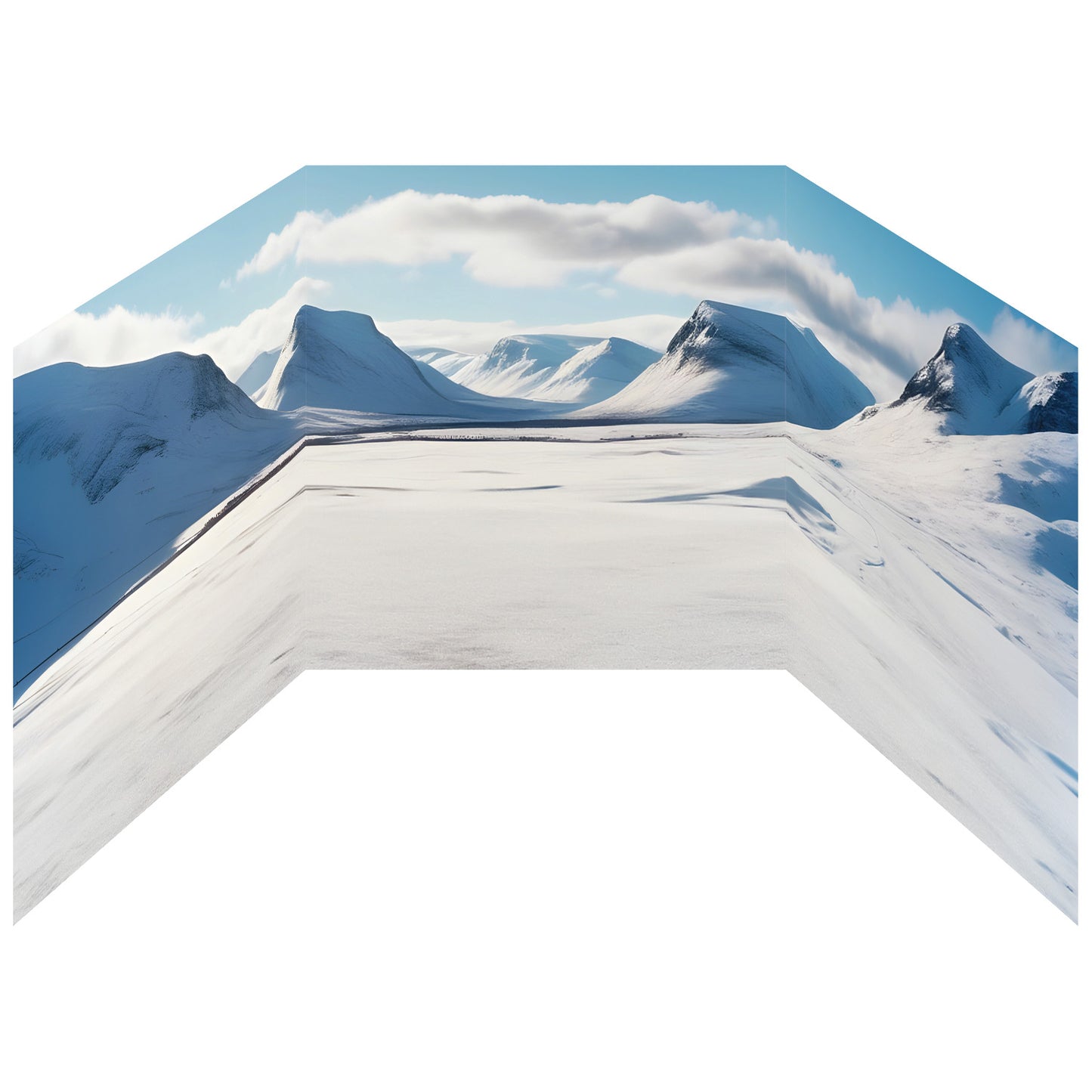 Funserts Kallax Inserts - Punch it & Frigid Frontier Adventure Bundle - for Ikea® Kallax