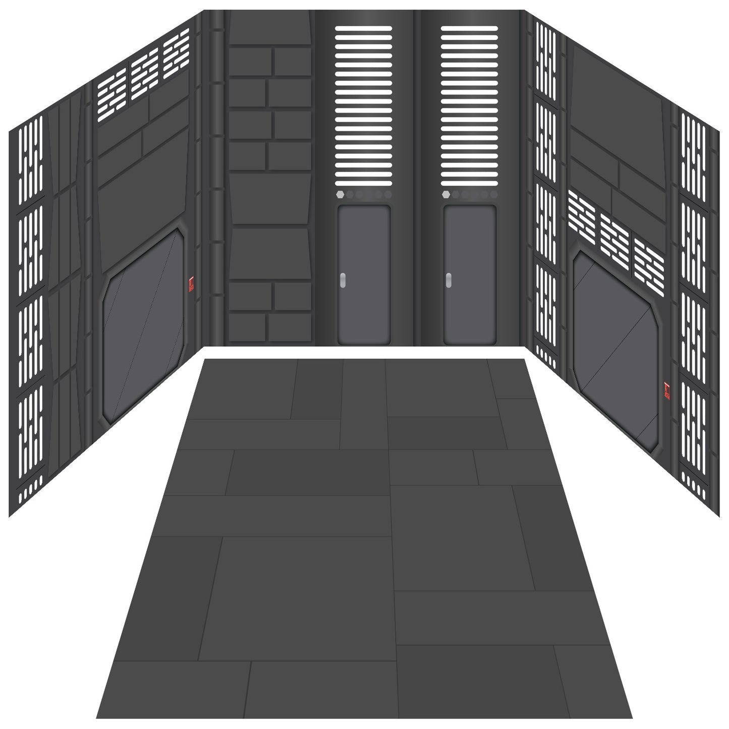 Funserts Kallax Inserts - Space Station Interior & Space Stations Hangar Adventure Bundle for Ikea® Kallax