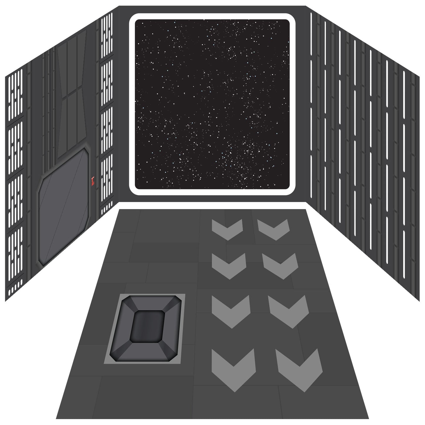 Funserts Kallax Inserts - Space Station Interior & Space Stations Hangar Adventure Bundle for Ikea® Kallax