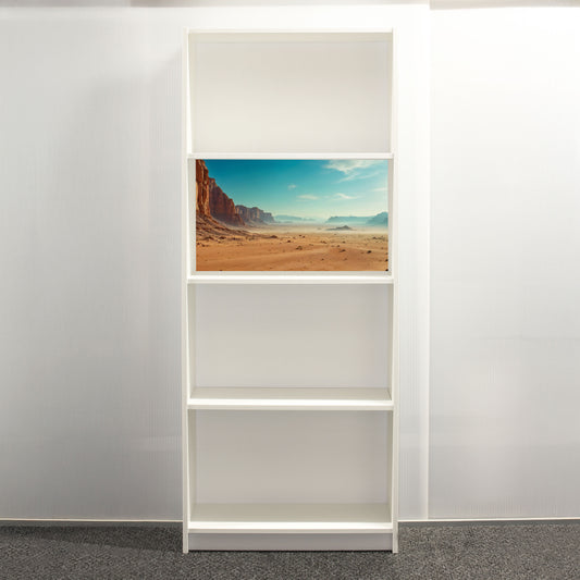 Dune Sea Desert Billyback - 1/2 Height - for Ikea® Billy Bookcases