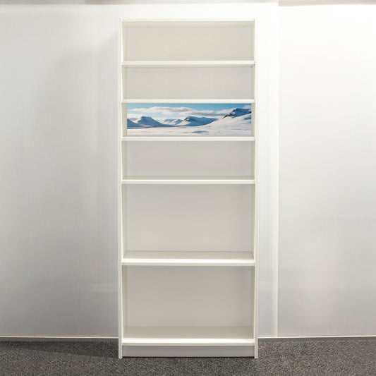 Frigid Frontier Billyback - 1/4 Height - for Ikea® Billy Bookcases