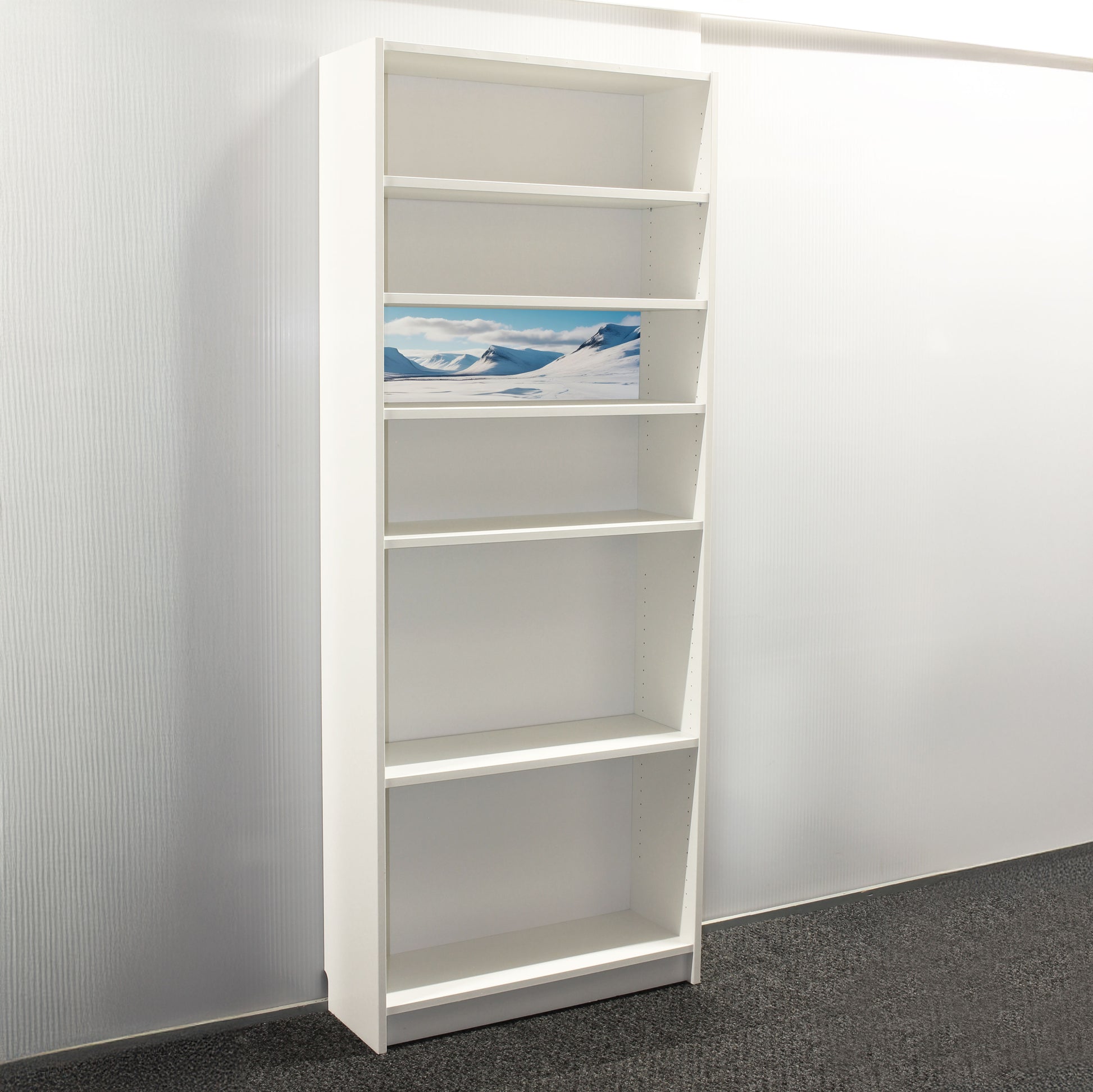 Frigid Frontier Billyback - 1/4 Height - for Ikea® Billy Bookcases