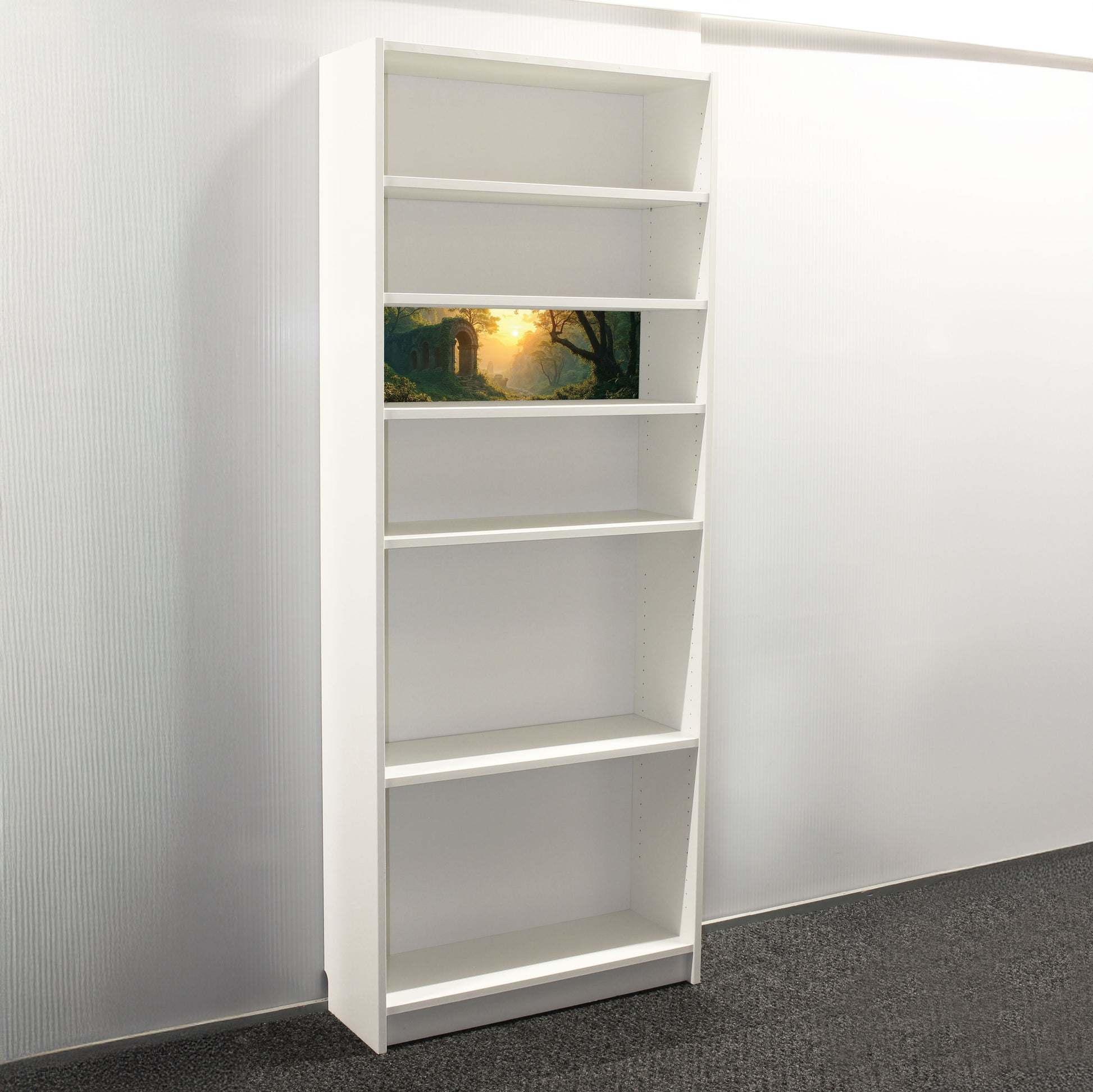 Forgotten Way Billyback - 1/4 Height - for Ikea® Billy Bookcases