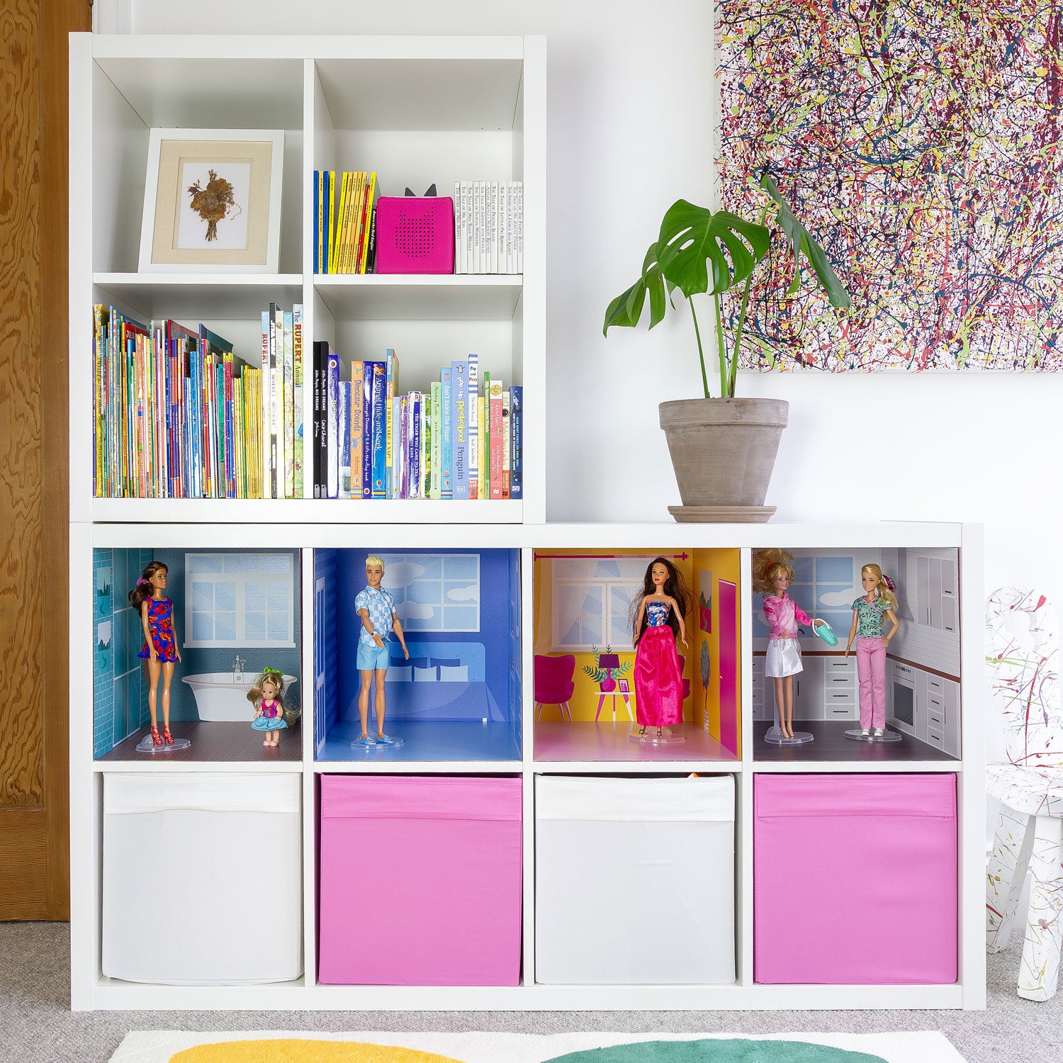 Diy Barbie House Kallax Barbie Cube Set