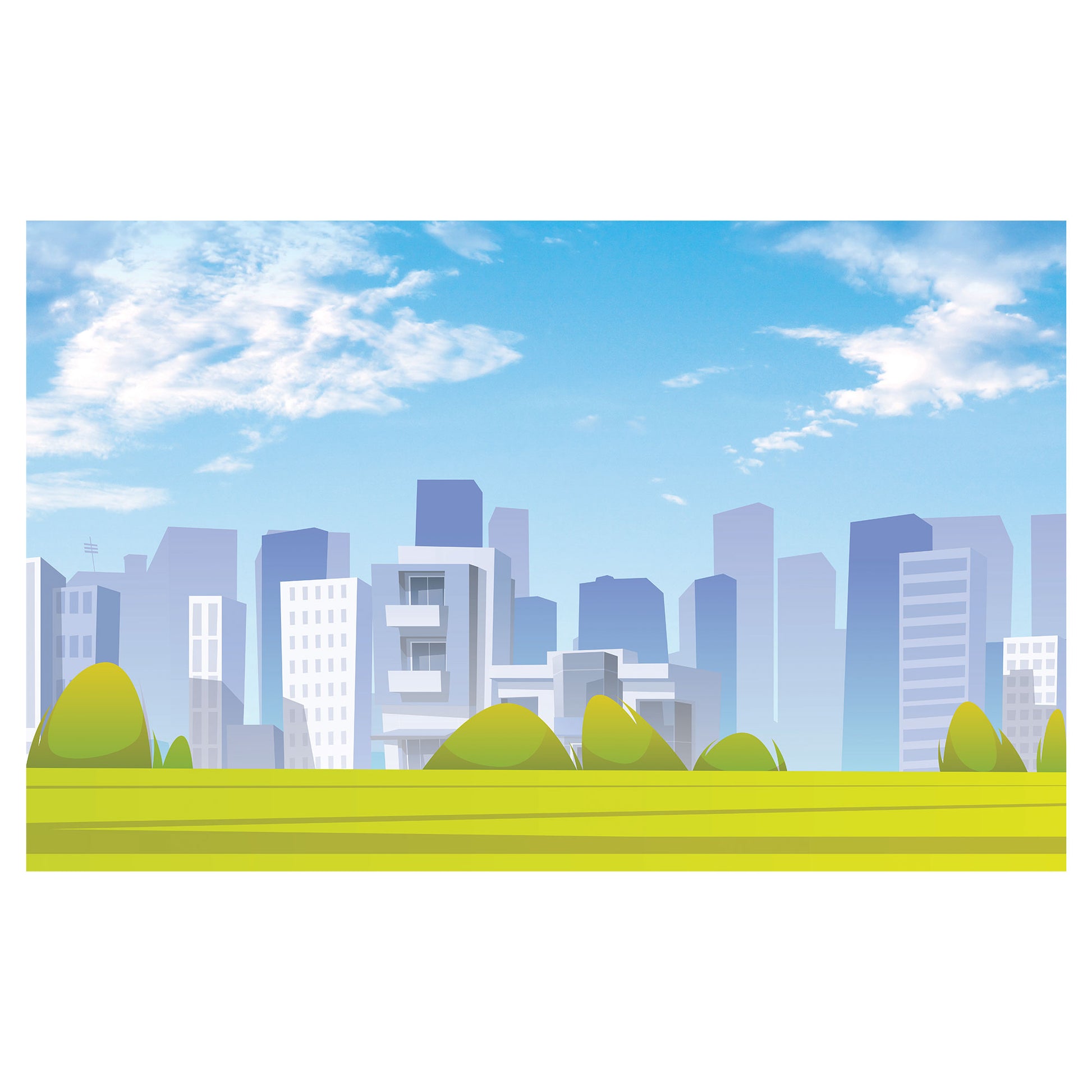 City Life Billyback - 1/2 Height - Billy Bookcase Background