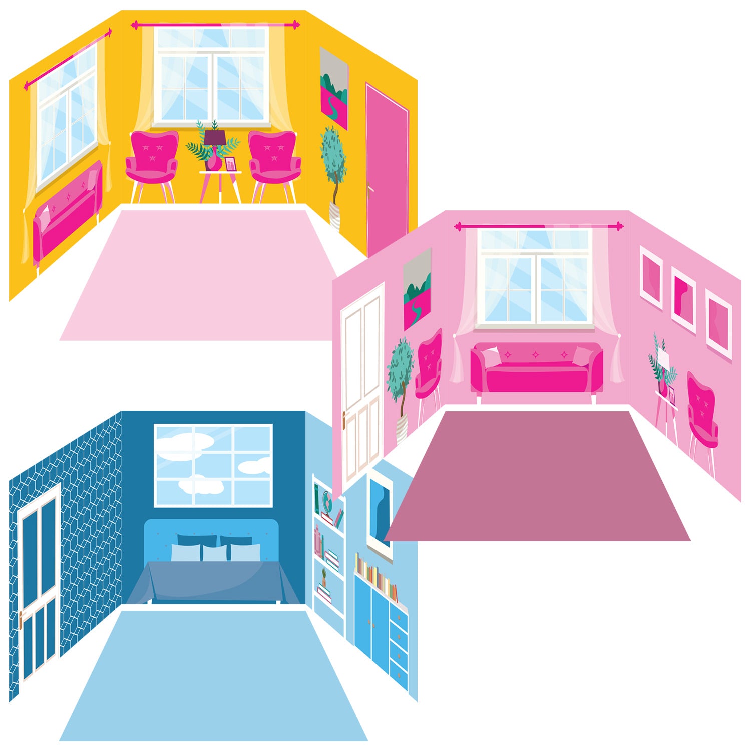 Dollhouse Dreamcube Bundle - for Ikea® Kallax