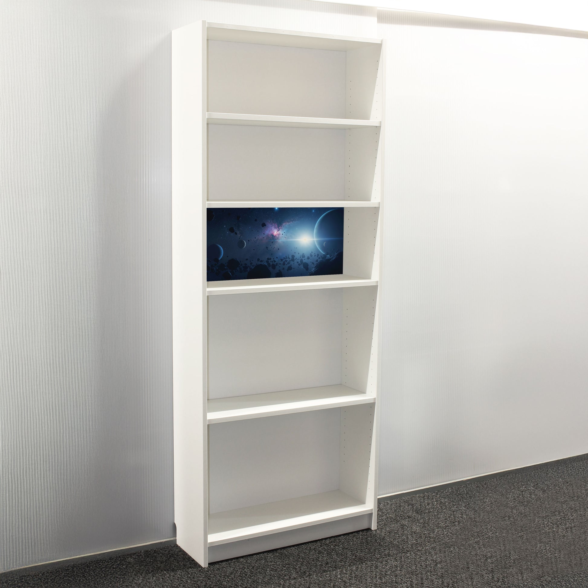 Final Frontier Billyback - 1/3 Height - Billy Bookcase Background