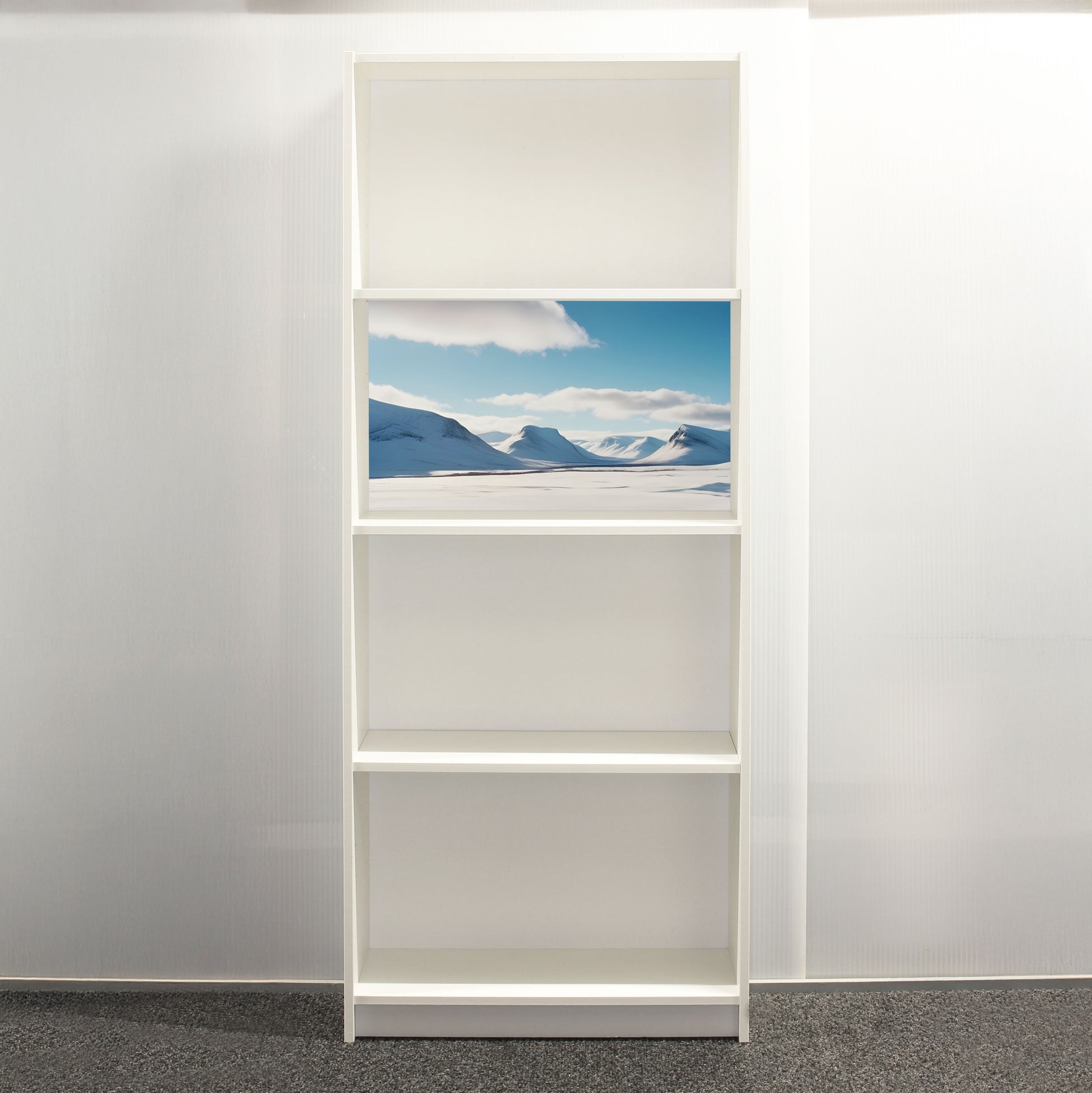 Frigid Frontier Billyback - 1/2 Height - for Ikea® Billy Bookcases