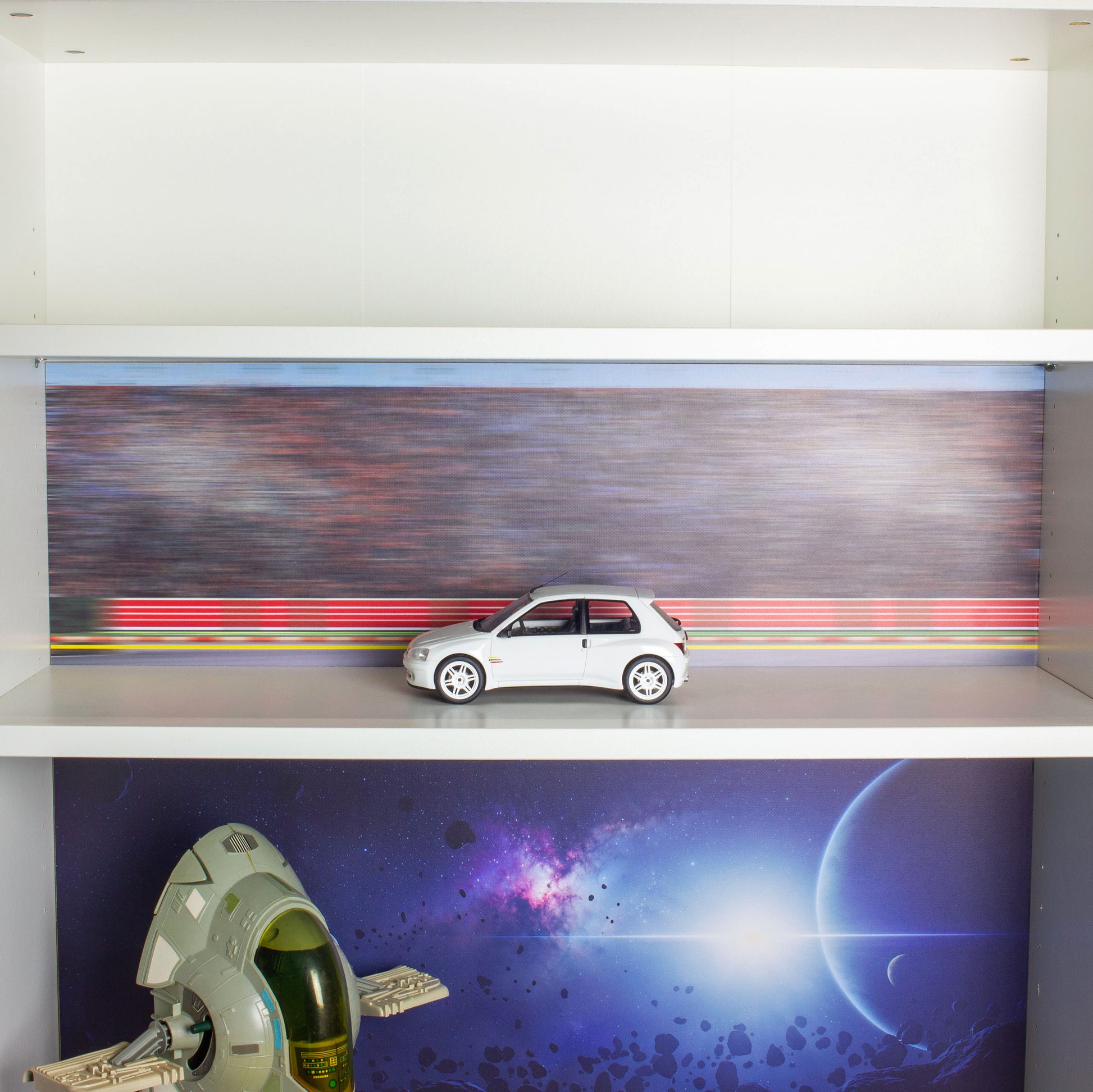 Ignition Speedway Billyback - 1/4 Height - Billy Bookcase Background