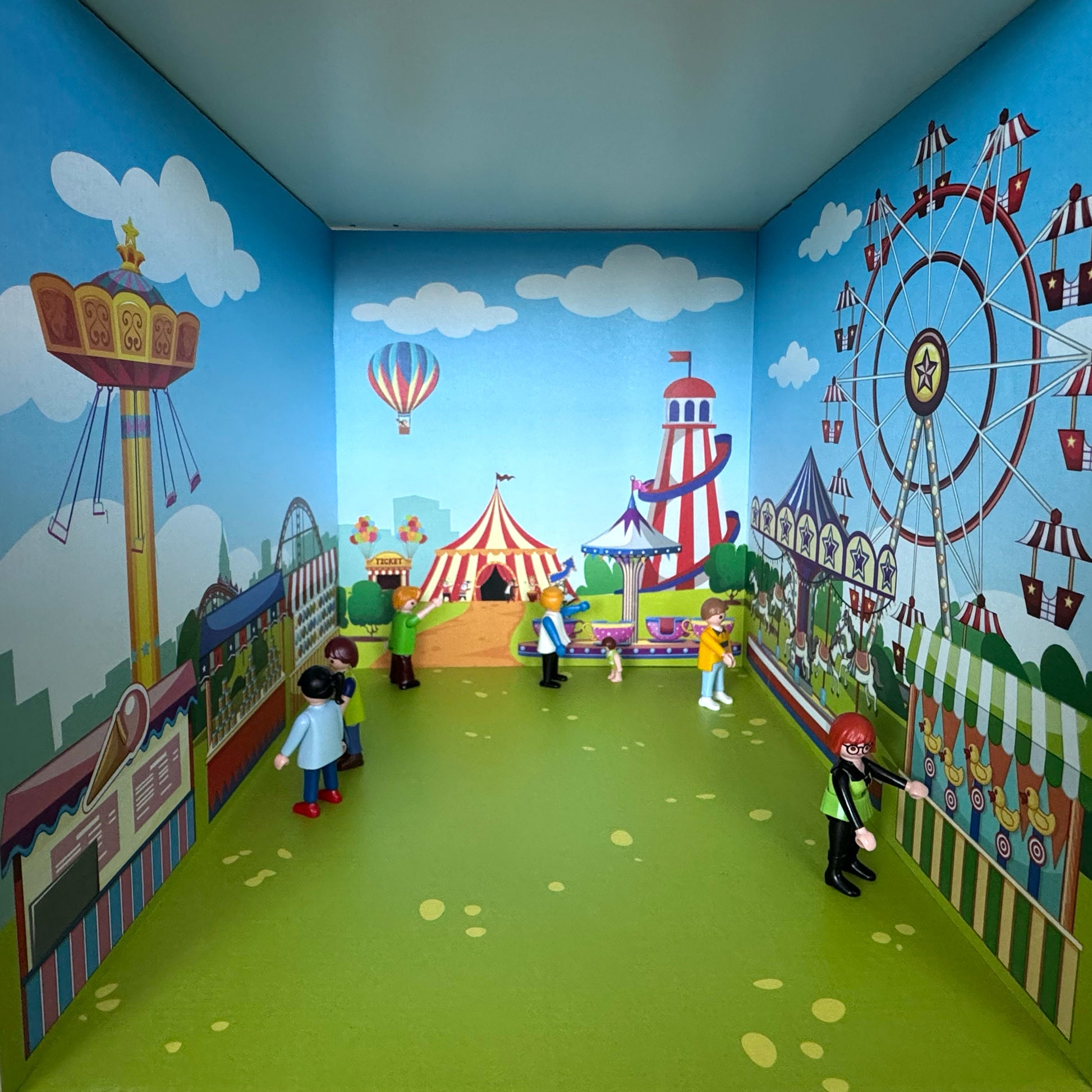 Big Top Bonanza & Fairground Fun Sides - for Ikea® Kallax