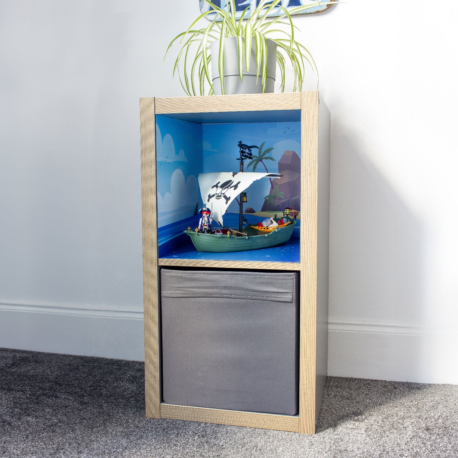 Treasure Island and Underwater Adventure Bundle for Ikea® Kallax