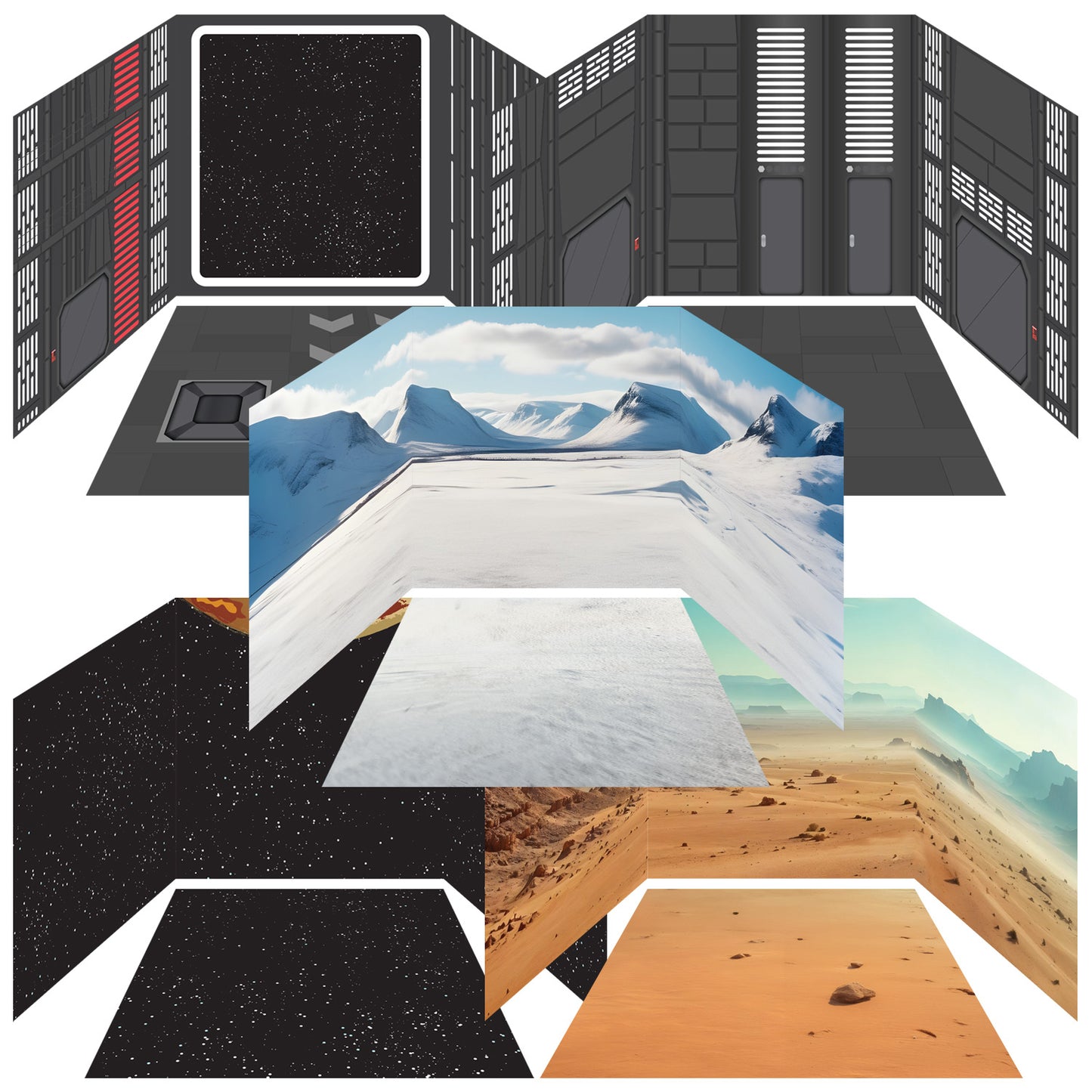 Ultimate Outer Rim Bundle - for Ikea® Kallax