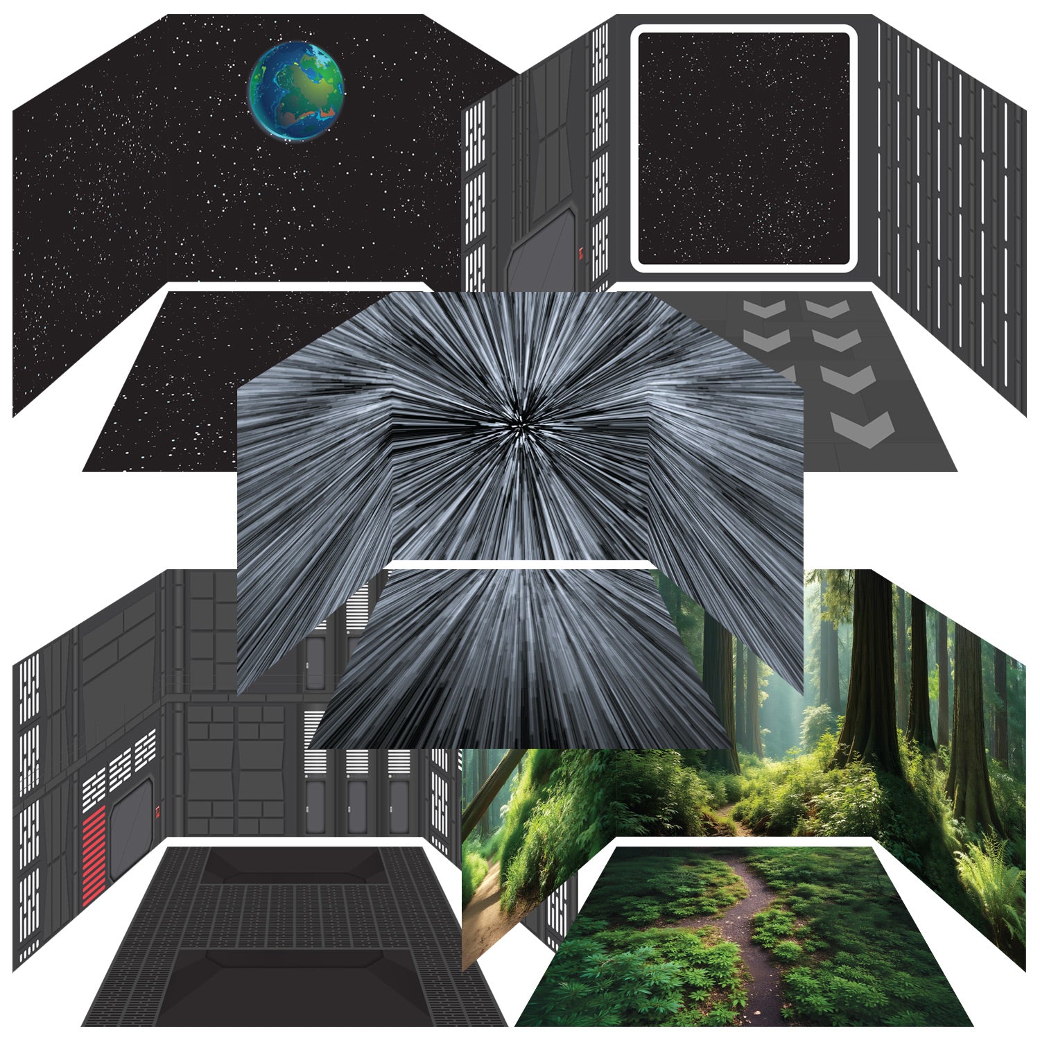Ultimate Outer Rim Bundle - for Ikea® Kallax